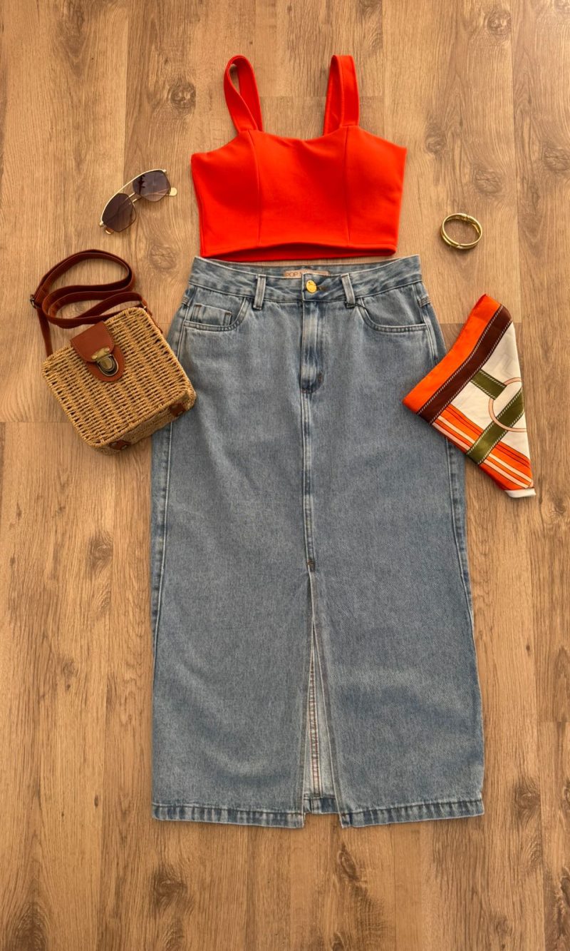 saia jeans clara