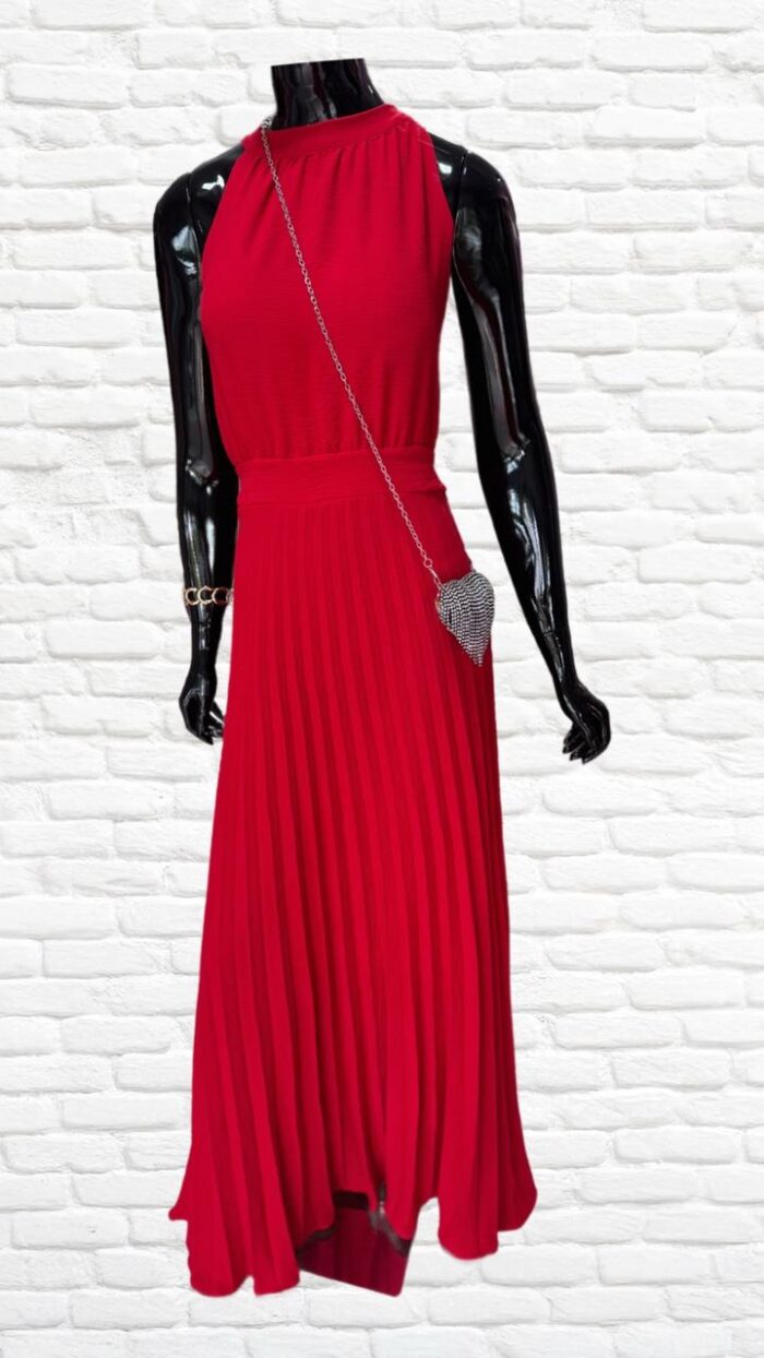 vestido plissado vestido plissado