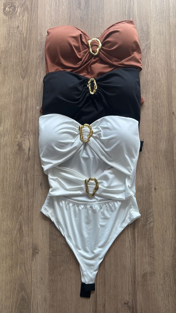 body maiô com fecho branco, Único body maiô com fecho branco, Único