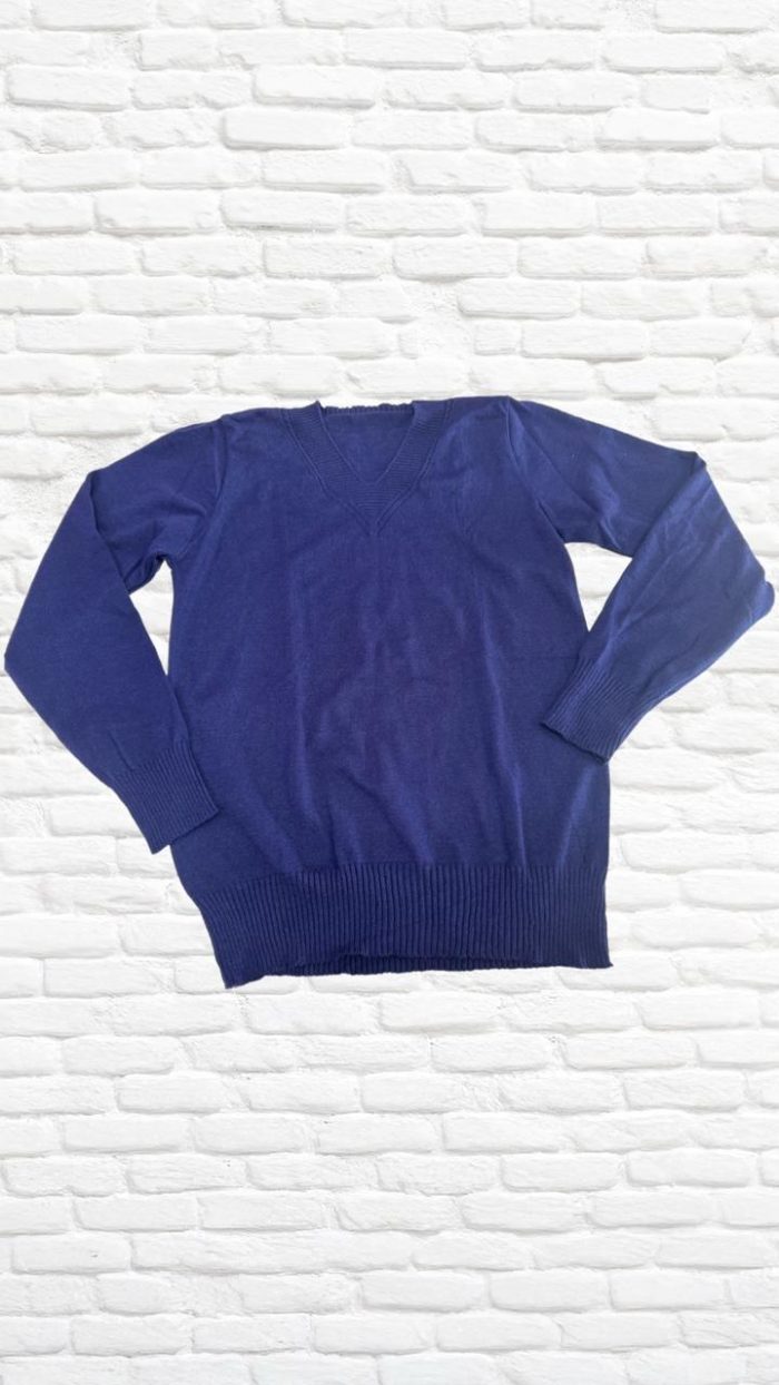 blusa azul básica blusa azul básica