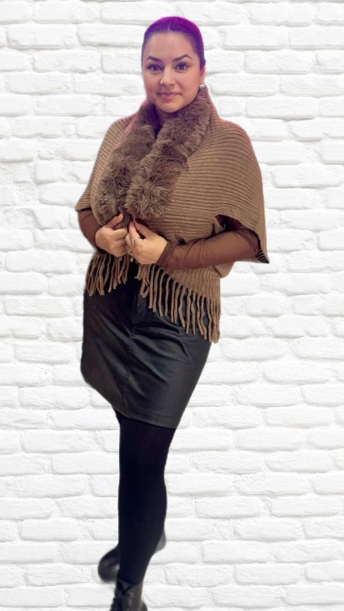 poncho franja poncho franja