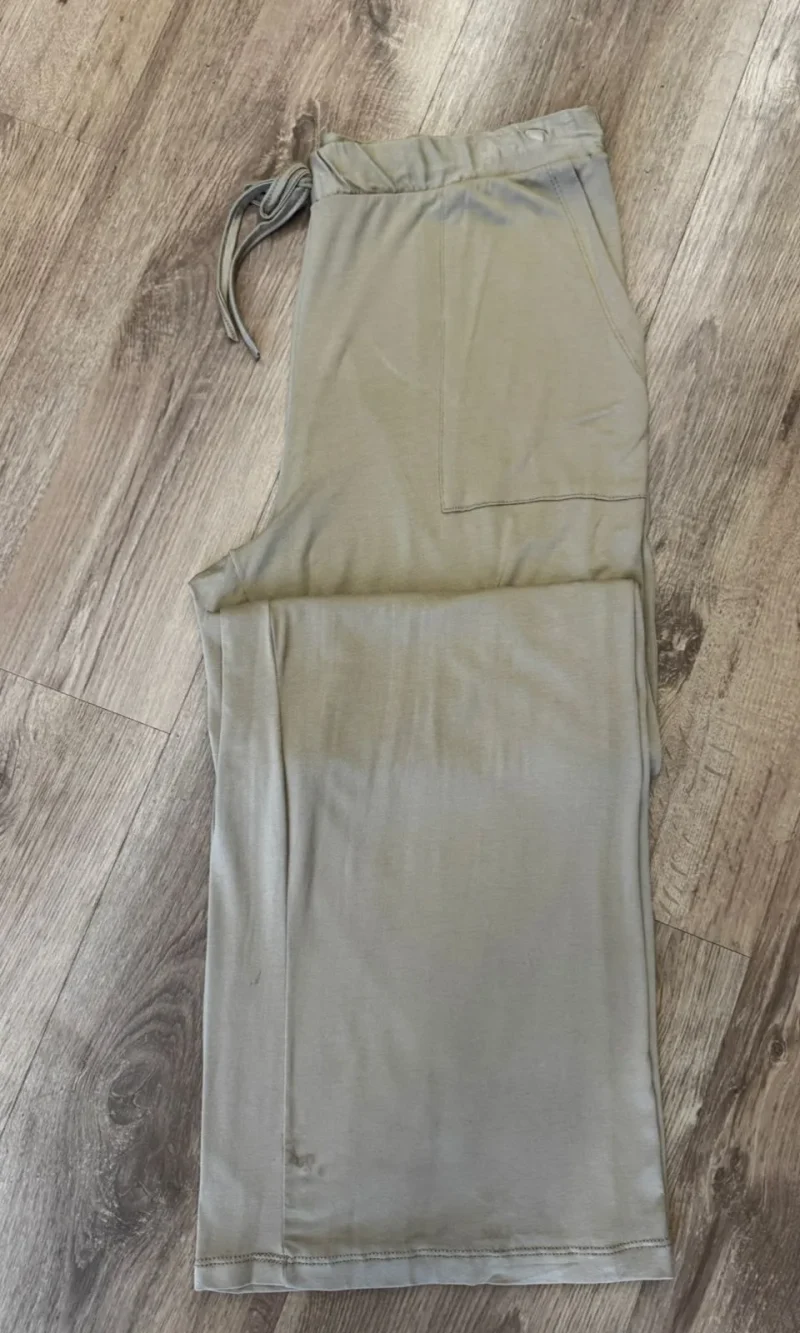 calça pantalona malha