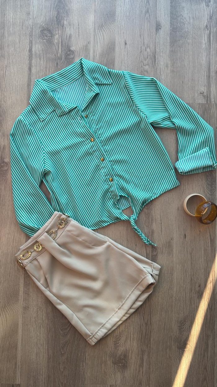 camisa listrada social camisa listrada social