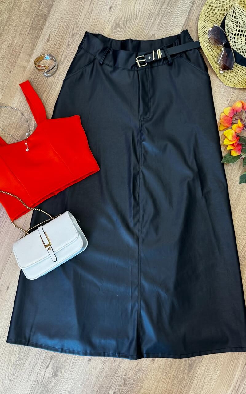 saia midi evasê power