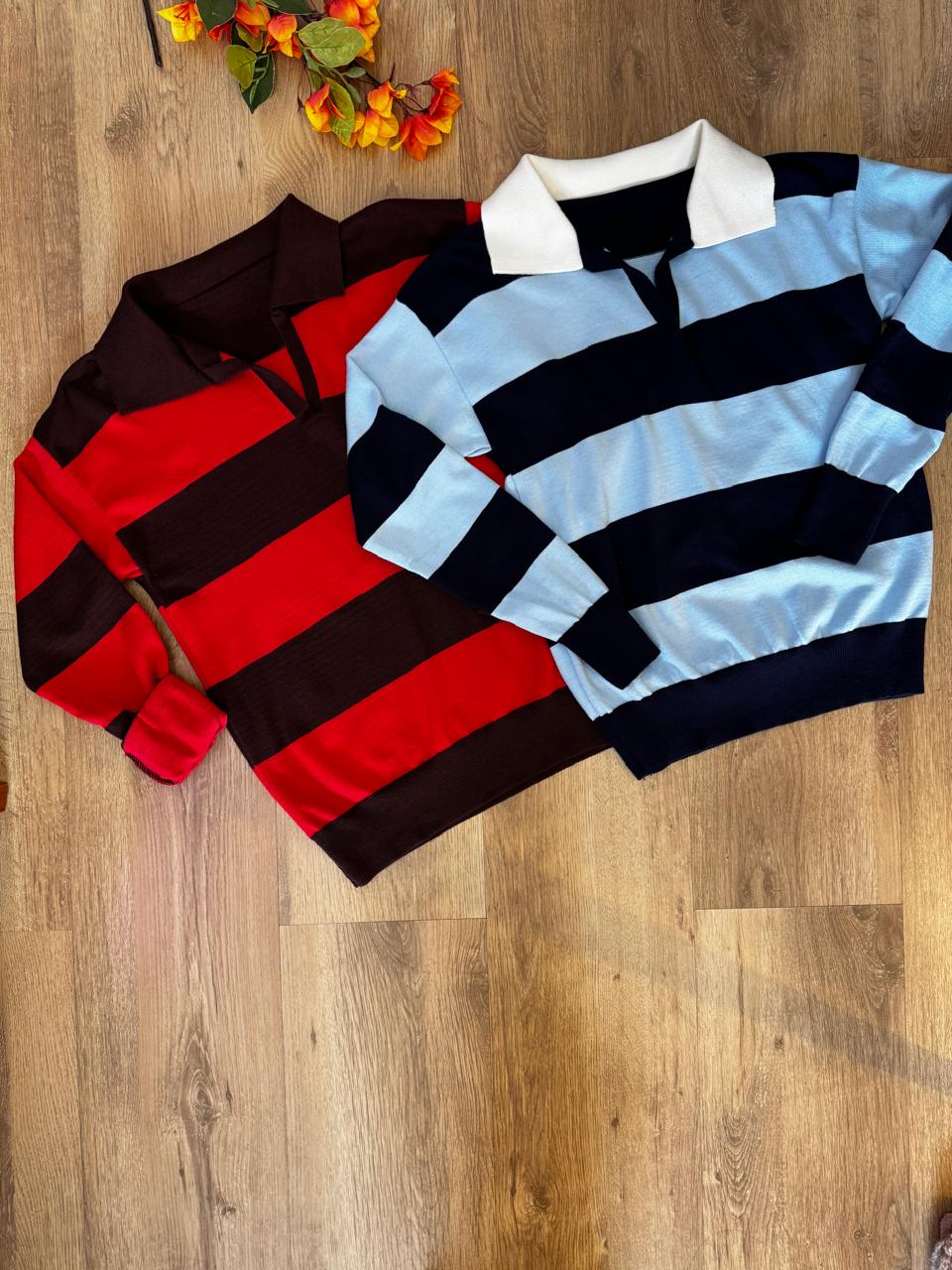 camisa modal polo