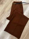 calça pantalona risca de giz