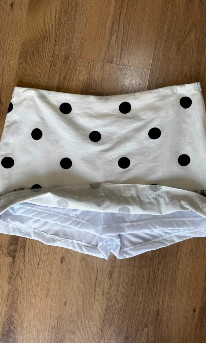 short saia poá short saia poá